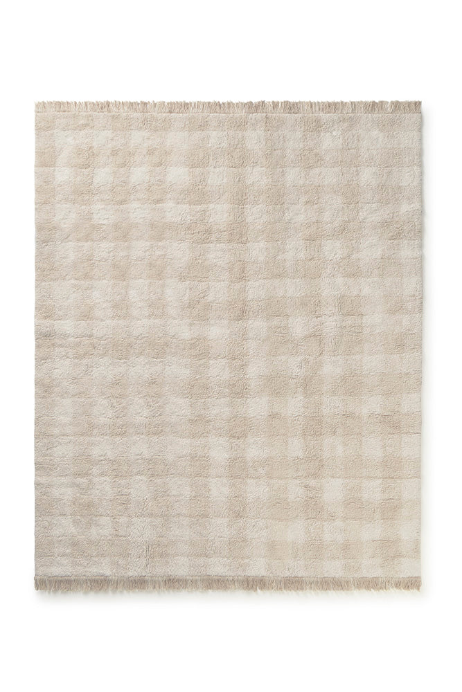 Lorena Canals Machine Washable Carpet 150x180 | Vichy Ivory