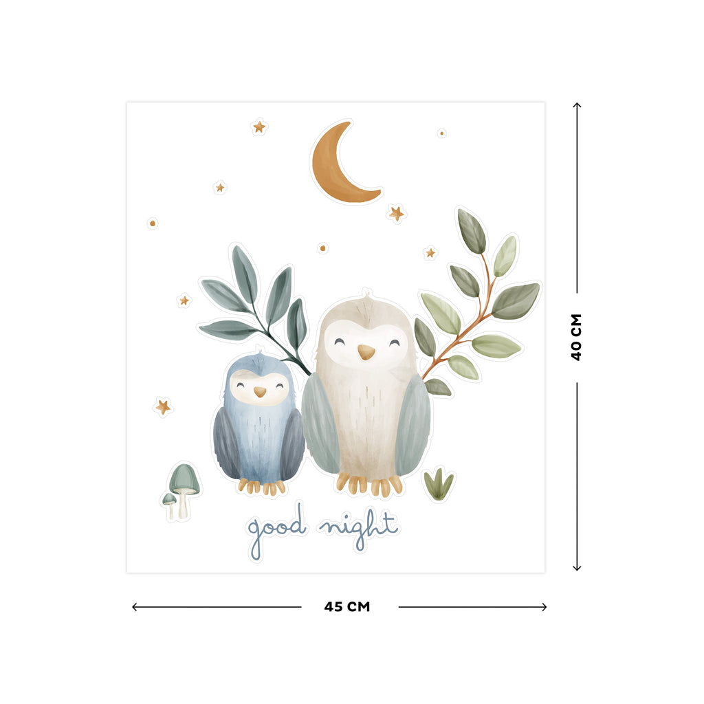 Little Dutch Wall Stickers Good Night | Forest Friends