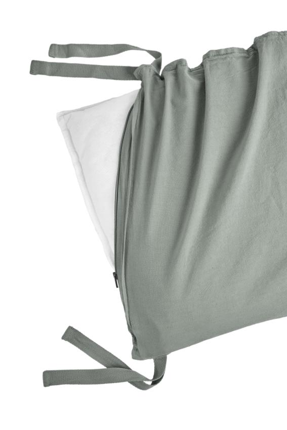 Nobodinoz Wabi Sabi Zip Play Pen And Bedbumper 210x38x4cm | Azure