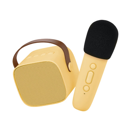 Lalarma Karaoke Set With Wireless Microphone | Yellow - PRE ORDER delivery 27/04