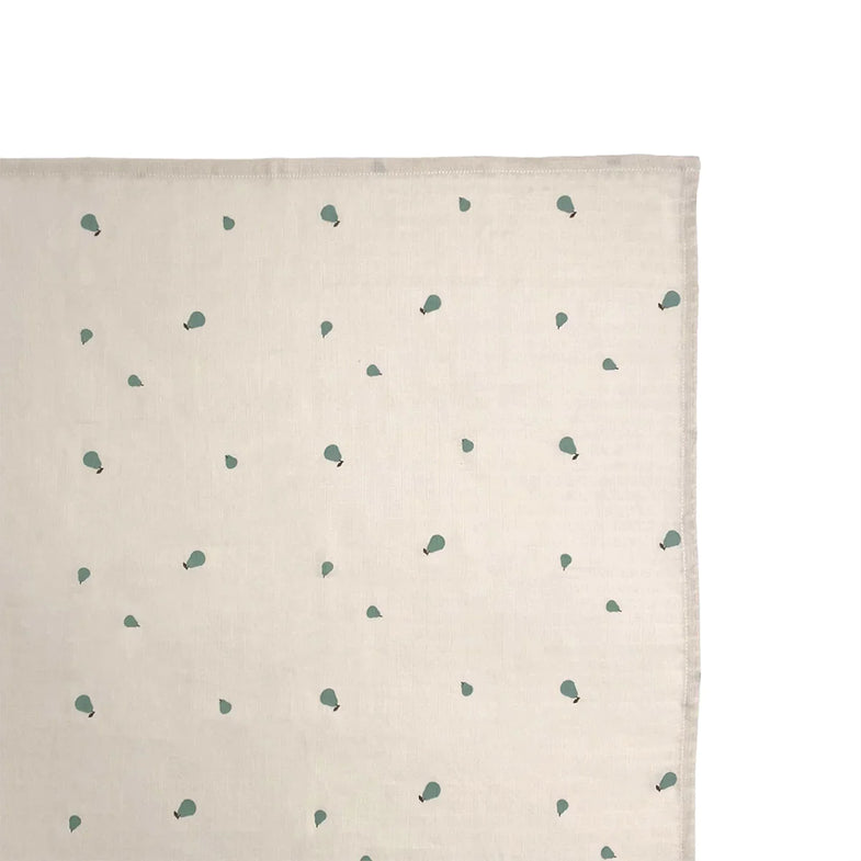 OYOY Living Set 2 Hydrophilic cloths 70x70cm | Brown - Fruit Print