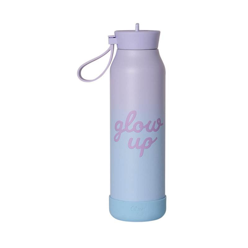 Citron Thermal Drinking Bottle 500ml | Purple Blue Glowup