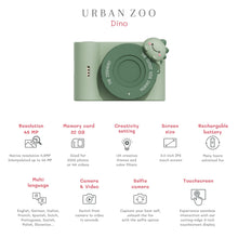 The Zoofamily Urban zoo | dinosaur green