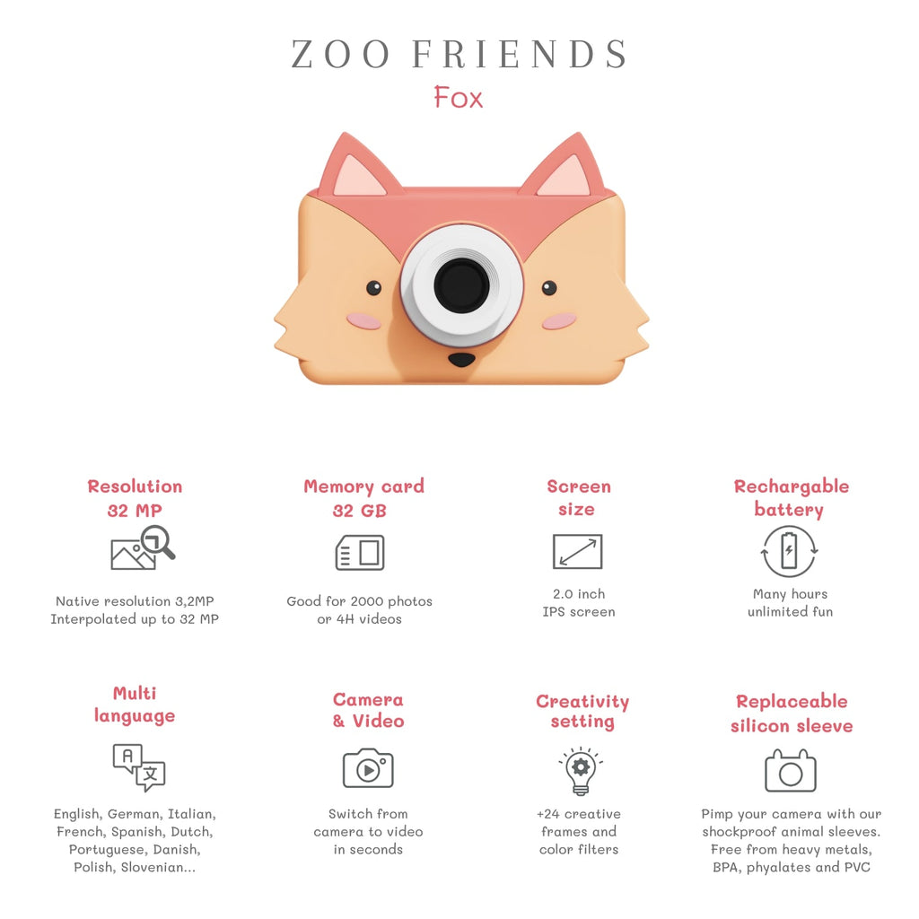 The Zoofamily Zoo friends | fox