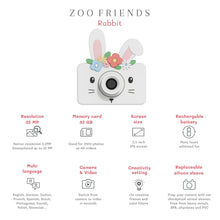 The Zoofamily Zoo friends | rabbit flower