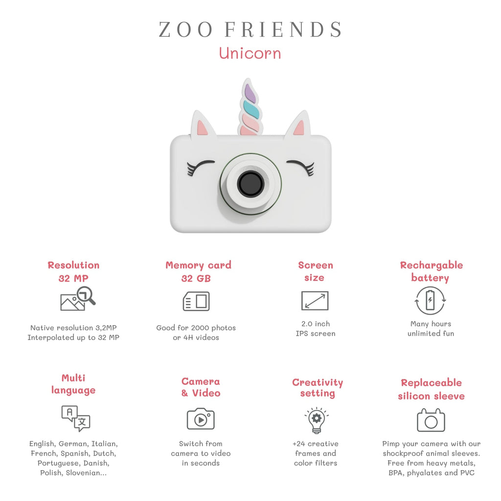 The Zoofamily Zoo friends | unicorn
