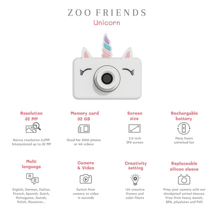 The Zoofamily Zoo friends | unicorn