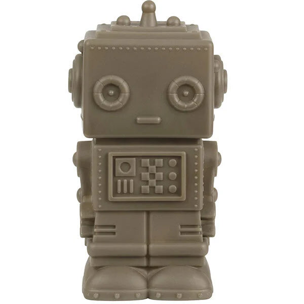 A Little Lovely Company Money Box Robot I Ash Brown