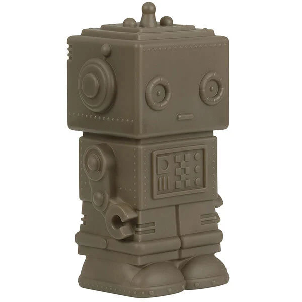 A Little Lovely Company Money Box Robot I Ash Brown