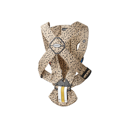 Babybjörn Baby Carrier Mini | Woven Beige /Dark Grey