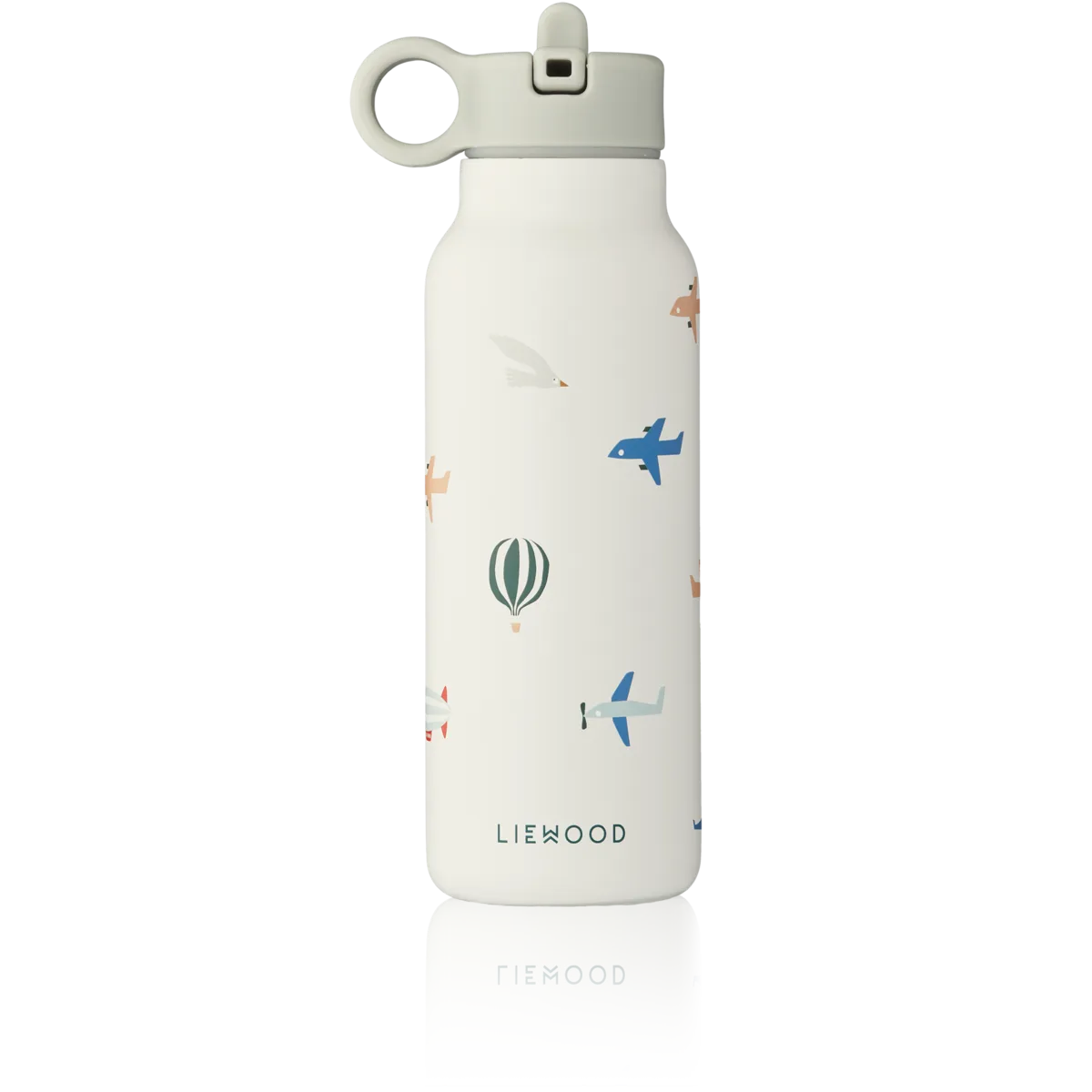 Liewood Falk Water Bottle 350ml | Aviator /Ecru