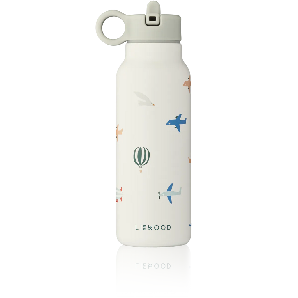 Liewood Falk Water Bottle 350ml | Aviator /Ecru