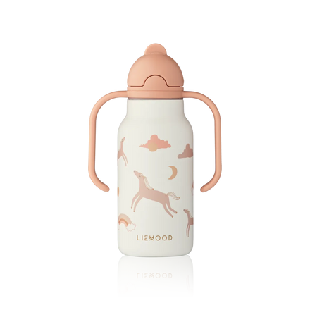 Liewood Kimmie Water Bottle 250ml | Dream /Ecru