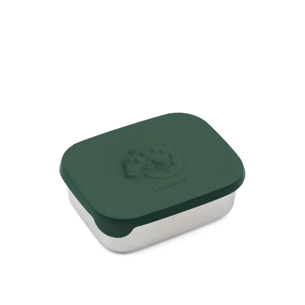 Liewood Arthur Crocodile Lunchbox | Garden Green