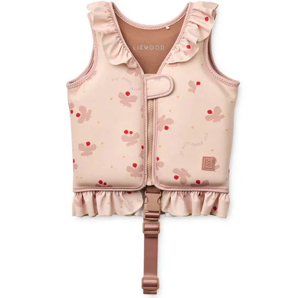 Liewood Dove Life Jacket | Butterfly / Apple Blossom