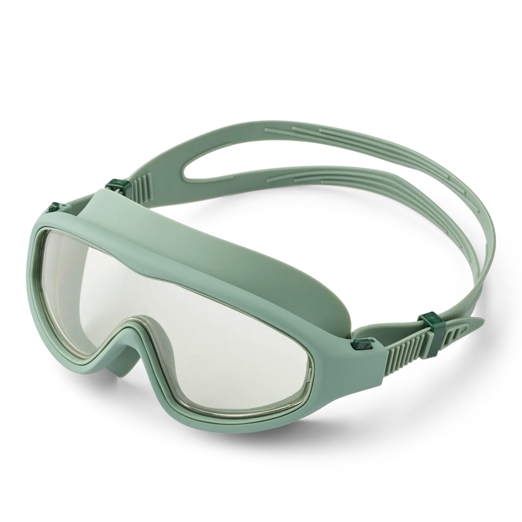 Liewood Kerem Swimming Goggles | Peppermint / Garden Green