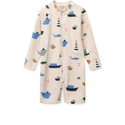 Liewood Max Swim Jumpsuit | Sailing / Sandy