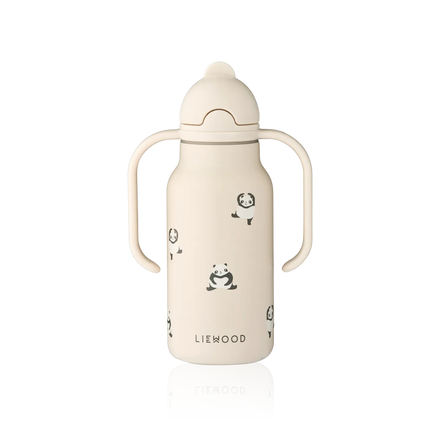 Liewood Kimmie Drinking Bottle 250ml | Mini Panda / Sandy