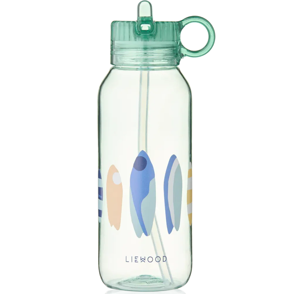 Liewood Yang Tritan Drinking Bottle 500ml | Boards / Light Peppermint