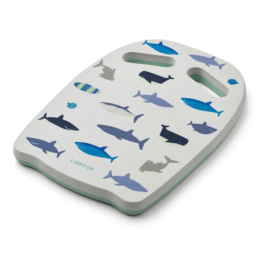 Liewood Hayden Swimming Board | Shark / Dove Blue
