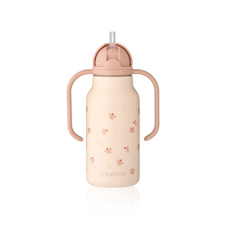 Liewood Kimmie Drinking Bottle 250ml | Mini Butterfly / Apple Blossom