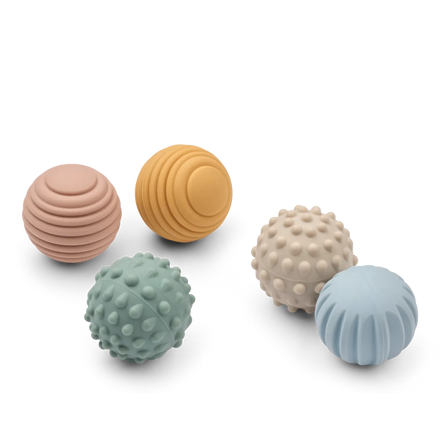 Liewood Dorian Sensory Balls | Beach Blue / Multi Mix