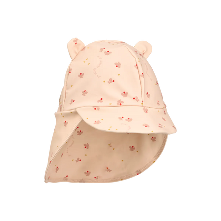 Liewood Senia UV Sun Hat With Ears | Mini Butterfly | Apple Blossom