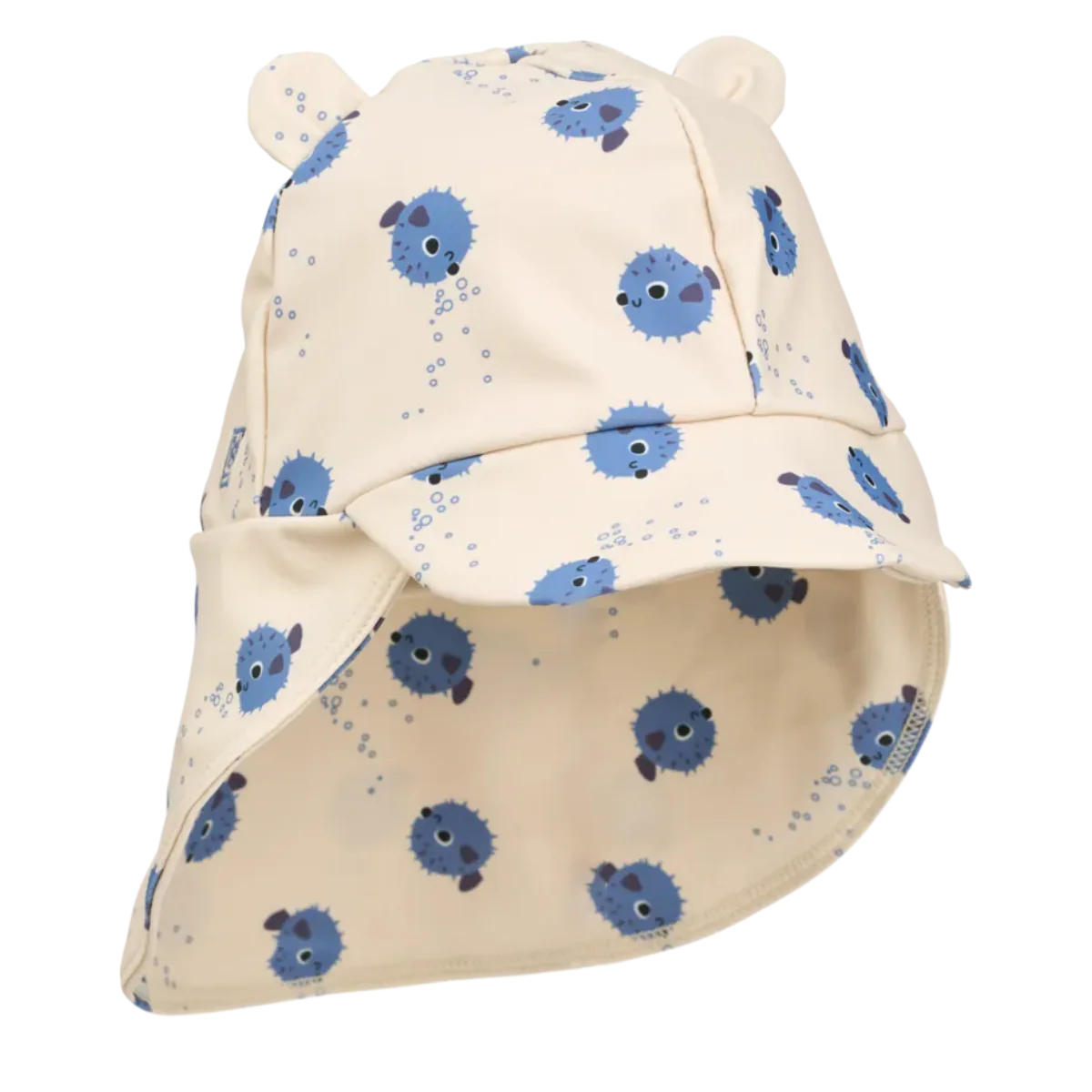 Liewood Senia UV Sun Hat With Ears | Pufferfish / Sandy