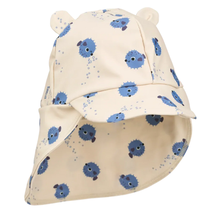 Liewood Senia UV Sun Hat With Ears | Pufferfish / Sandy