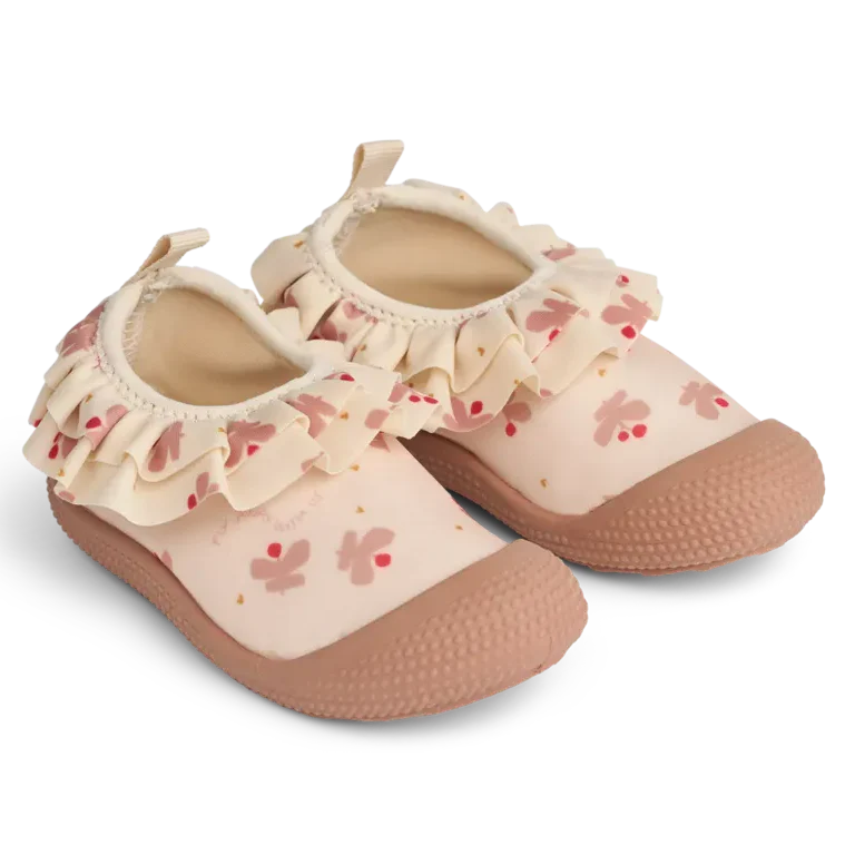 Liewood Sanjia Flounce Water Shoes | Mini Butterfly / Apple Blossom