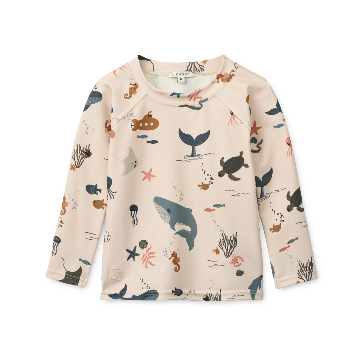 Liewood Noah Long Sleeve UV Swim T-Shirt | Sailing / Sandy