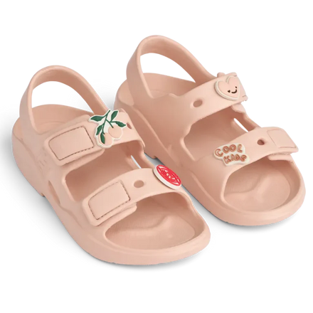 Liewood Lilo Sandals With Charms | Sorbet Rose
