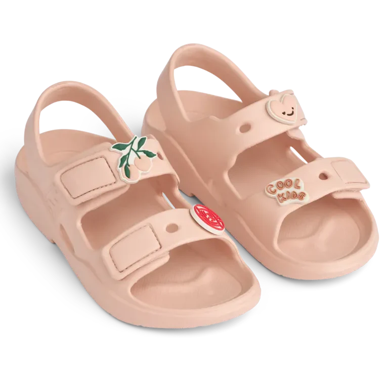 Liewood Lilo Sandals With Charms | Sorbet Rose
