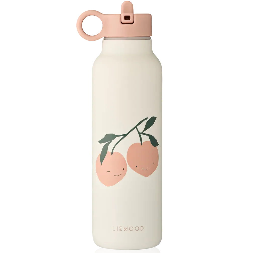 Liewood Falk Drinking Bottle 500 ml | Peach Me / Sea Shell