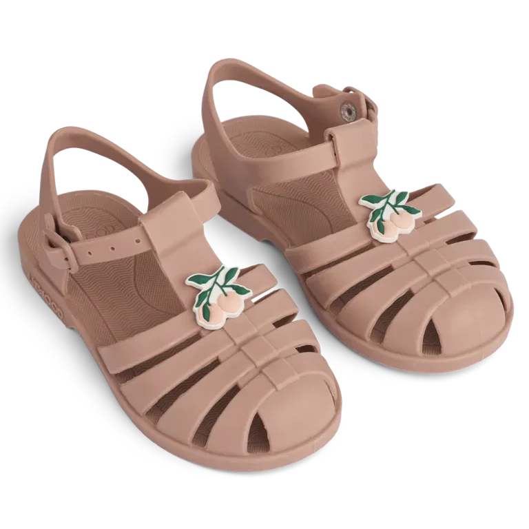Liewood Bre Sandals Charm | Peach / Dark Rose