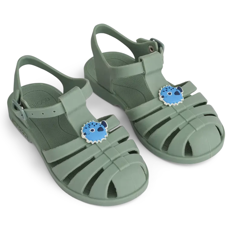 Liewood Bre Sandals Charm | Puffer / Peppermint