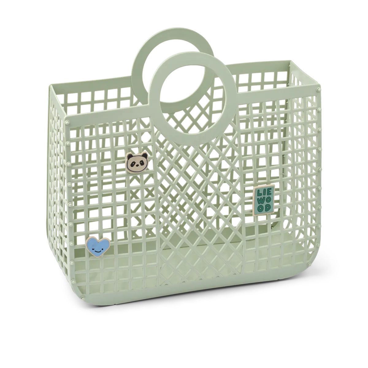 Liewood Bloom Basket with Charms | Peppermint