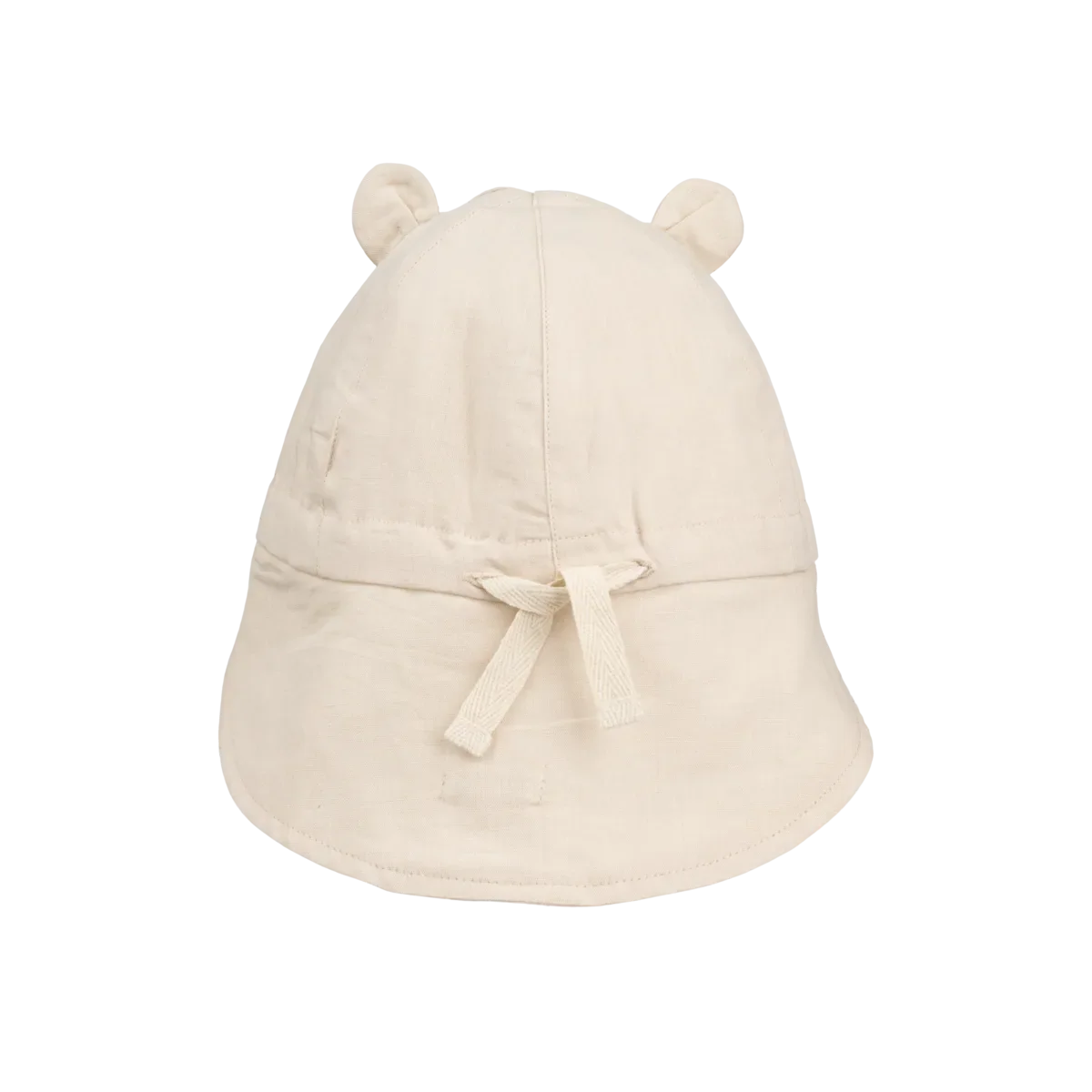 Liewood Reversible Sun Hat with Ears | Panda / Sandy