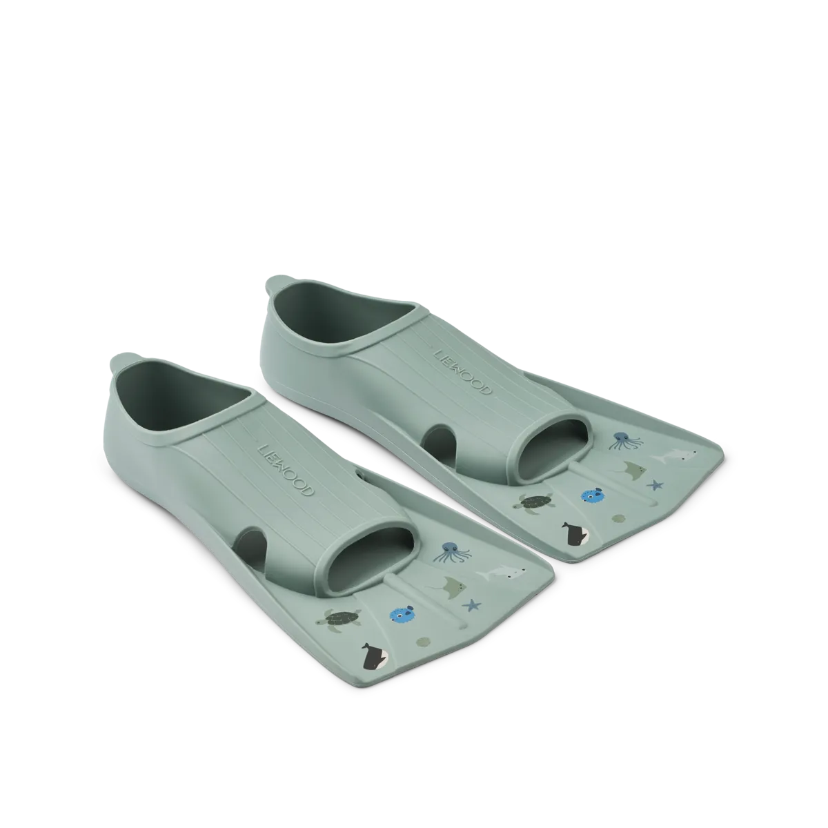 Liewood Gustav Fins | Sea/Peppermint