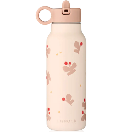 Liewood Falk Drinking Bottle 350ml | Butterfly / Apple Blossom
