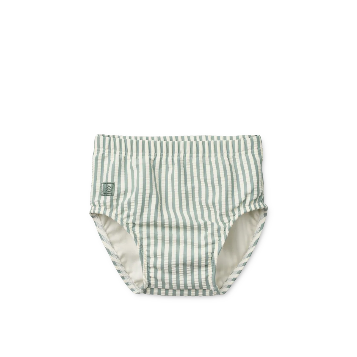 Liewood Anthony Baby Seersucker Swim Shorts | Peppermint / Sandy