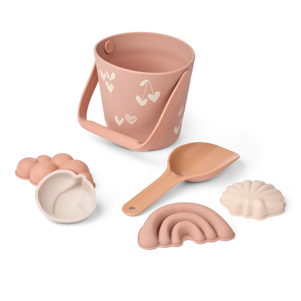 Liewood Gilma Beach Set | Sweethearts / Pale Tuscany
