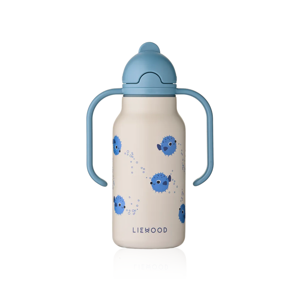 Liewood Kimmie Drinking Bottle 250ml | Pufferfish / Sandy