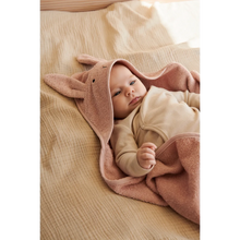 Liewood Albert Sheep Hooded Towel Bathcape | Rabbit Rose