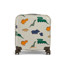 Liewood Hollie Hardcase Suitcase Koffer | Dinosaurs / Mist