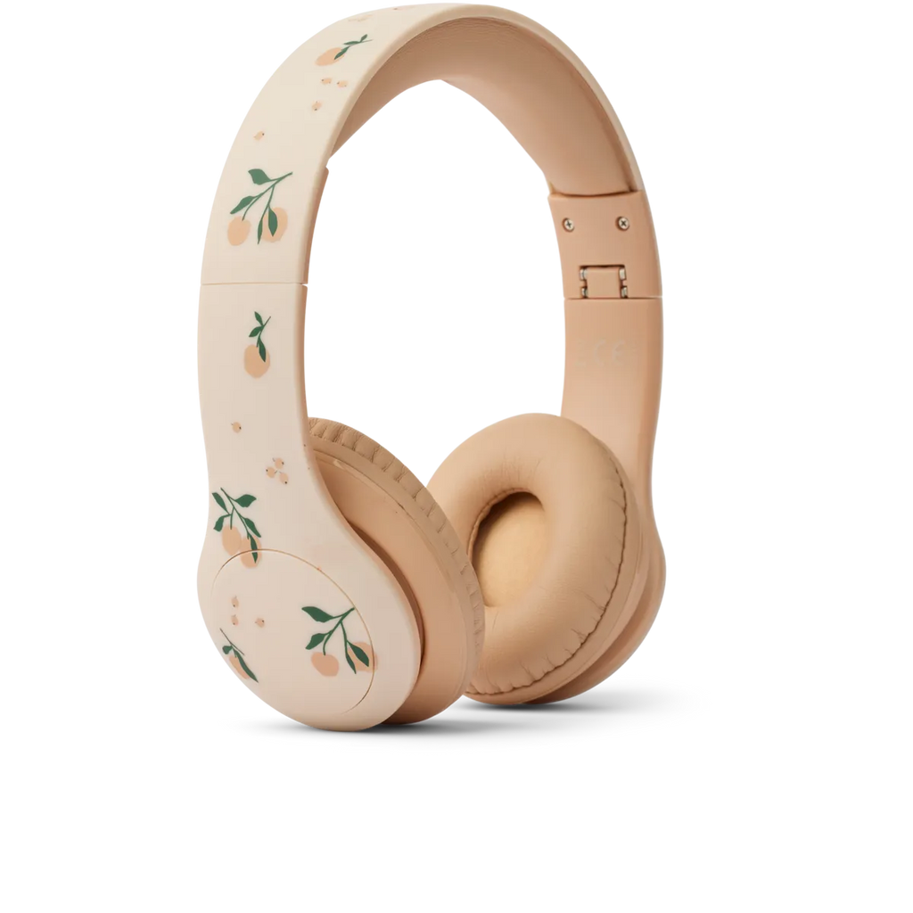 Liewood Quinn Wireless Headphones | Peach/Sea Shell