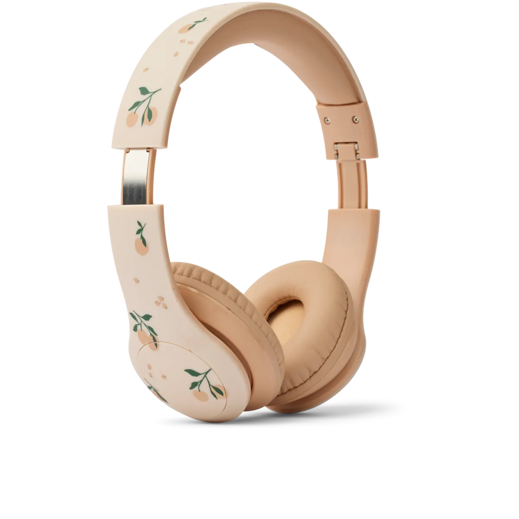 Liewood Quinn Wireless Headphones | Peach/Sea Shell