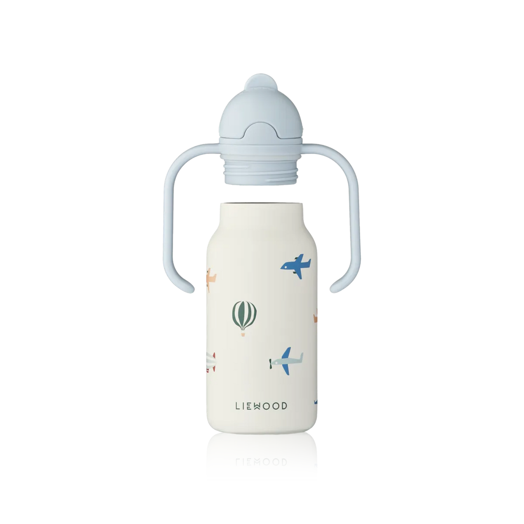 Liewood Kimmie Water Bottle 250ml | Aviator /Ecru