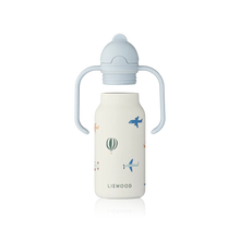 Liewood Kimmie Water Bottle 250ml | Aviator /Ecru