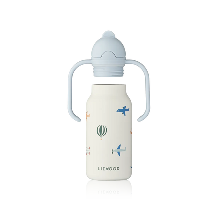 Liewood Kimmie Water Bottle 250ml | Aviator /Ecru